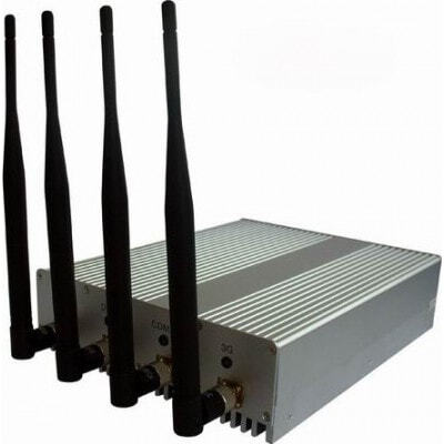 4 Antennas signal blocker with remote control Cell phone
