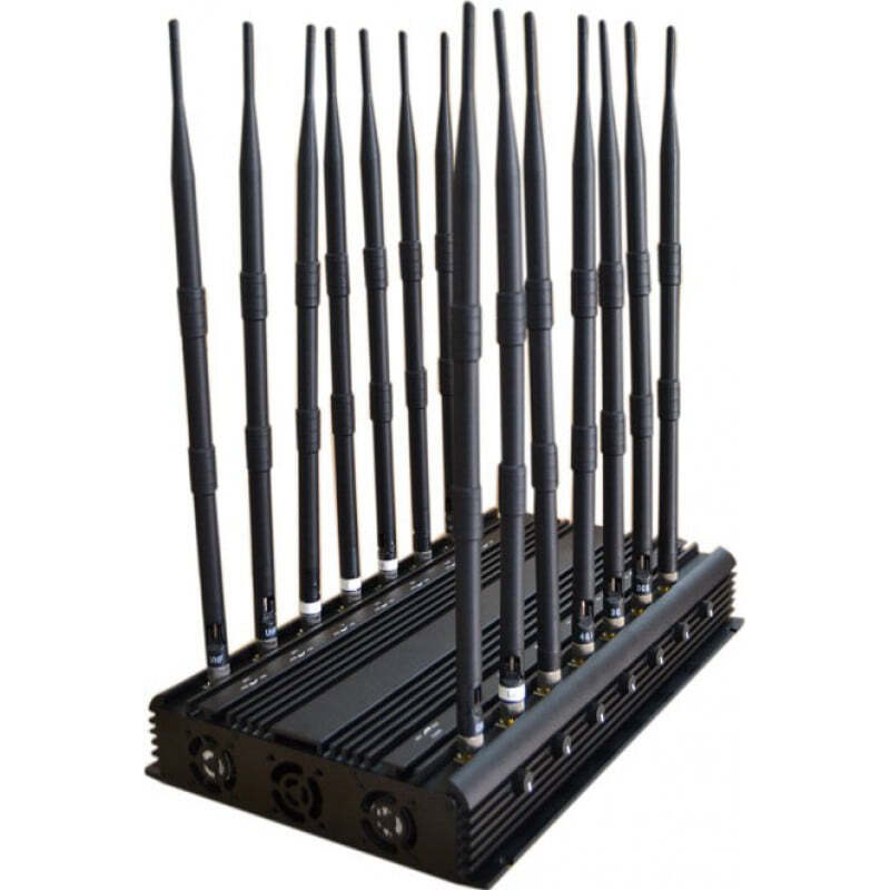 296,95 € Free Shipping | Cell Phone Jammers 14 Antennas. Adjustable powerful signal blocker. All phone bands signal blocker GPS GSM