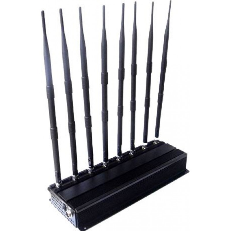 186,95 € Free Shipping | Cell Phone Jammers 8 bands. Adjustable all cell phones signal blocker GPS 3G