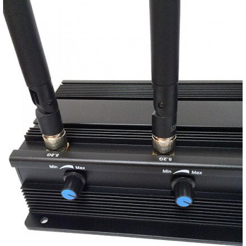 223,95 € Free Shipping | WiFi Jammers Adjustable signal blocker. 4 Antennas WiFi 5.2G