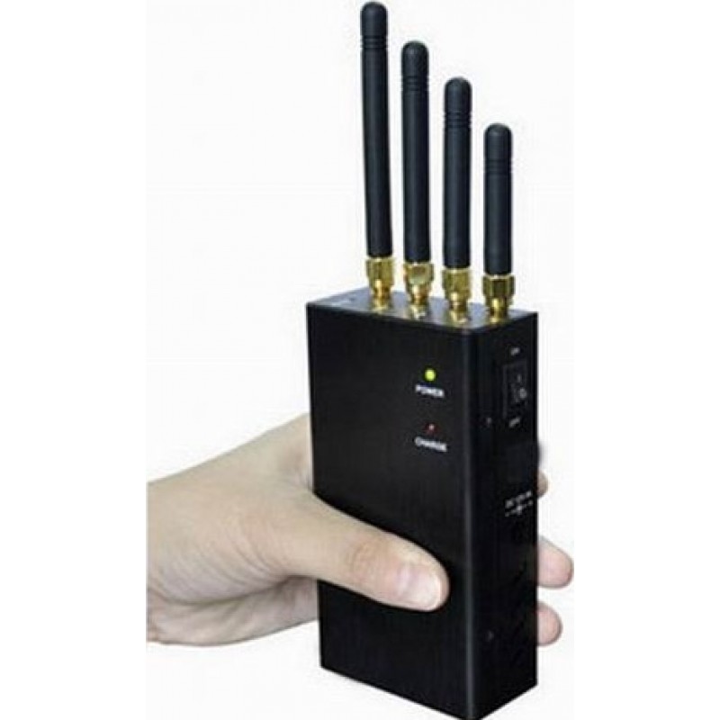 62,95 € Free Shipping | Cell Phone Jammers 4 Bands. 2W Portable signal blocker Cell phone 3G Portable