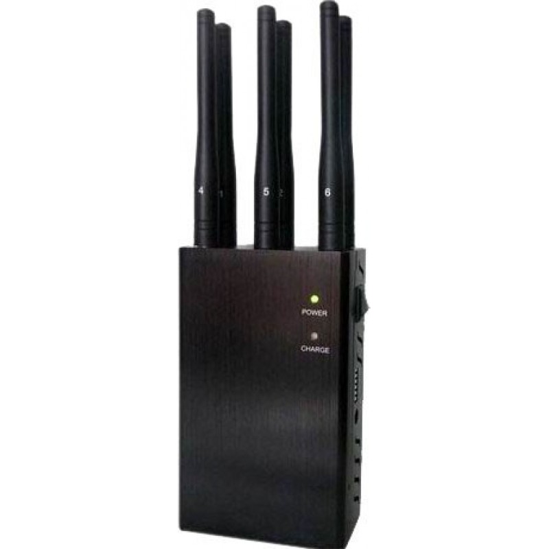 97,95 € Free Shipping | Cell Phone Jammers 6 Antennas. Portable signal blocker Cell phone 3G Portable