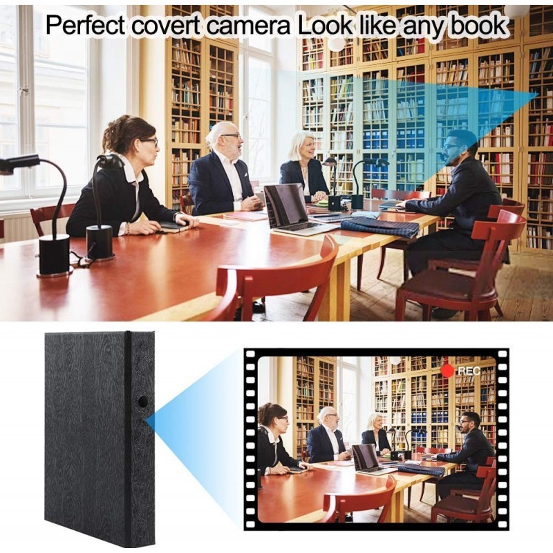 36,95 € Free Shipping | Hidden Spy Gadgets Folder with Spy Camera. HD 1080P. Hidden Camera. Video Recorder. Home Security Cam