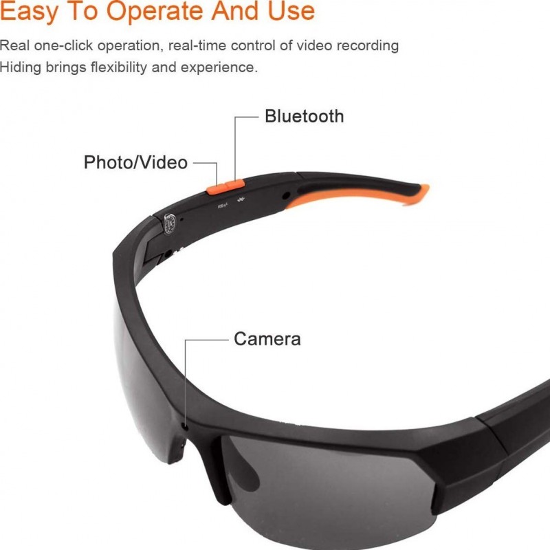 66 95 € Free Shipping Glasses Hidden Cameras Sunglasses With Hidden