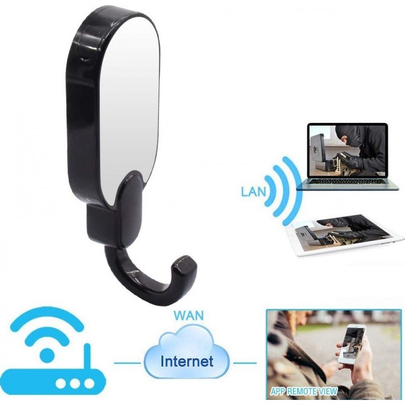 49,95 € Free Shipping | Other Hidden Cameras Clothes Hook With Hidden Camera. Wireless. 1080P. WIFI. Security Camera. Night Vision. Motion Detection
