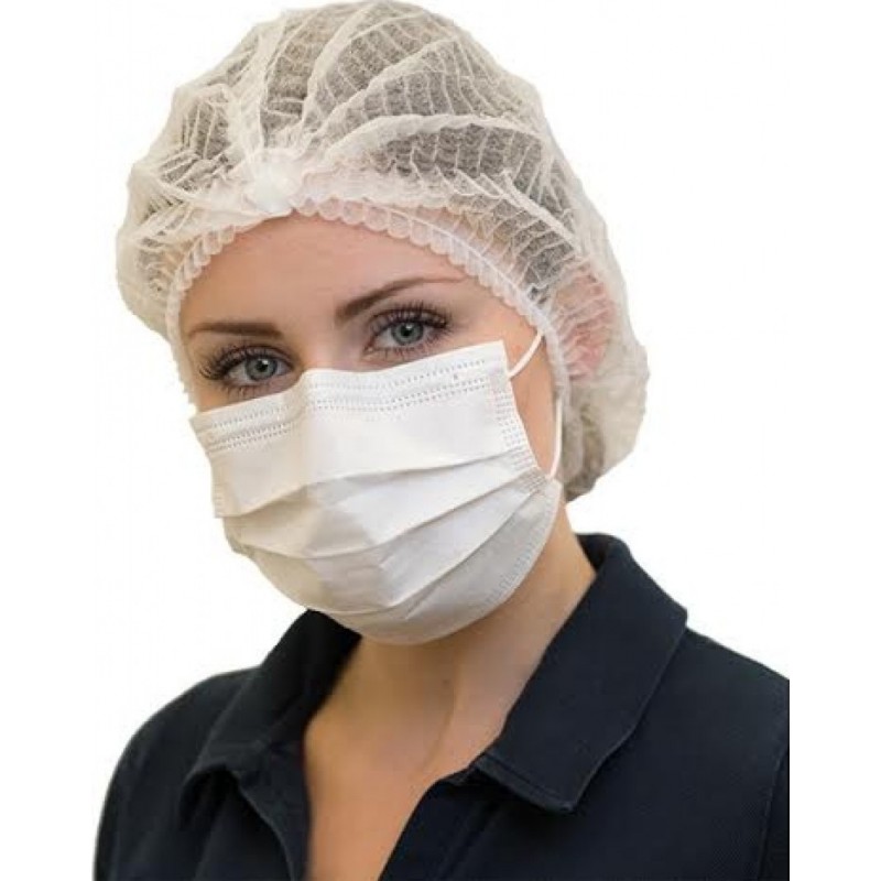 Коробка из 200 единиц Респираторные защитные маски Одноразовая гигиеническая маска для лица. Защита органов дыхания. Дышащий с 3-х слойным фильтром