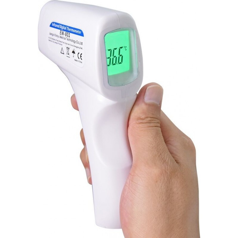 59,95 € Kostenloser Versand | Atemschutzmasken Berührungsloses Infrarot-Thermometer für Körpertemperatur