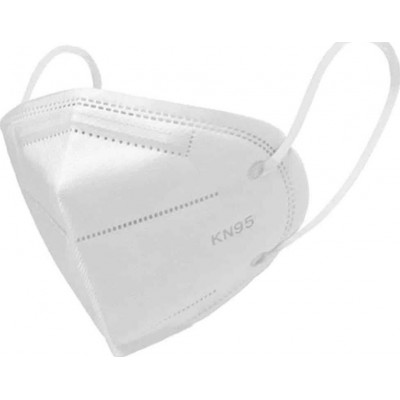 Caixa de 500 unidades Filtragem KN95 a 95%. Máscara de proteção respiratória. PM2.5. Proteção de cinco camadas. Vírus e bactérias anti-infecções