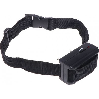 19,99 € Envío gratis | Collar anti-ladridos Collar antiladridos para perros. Modos de descarga estática y vibración. Nylon Negro