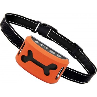 Dog anti barking training collar. 7 adjustable sensitivity levels. Vibration. Buzzer
