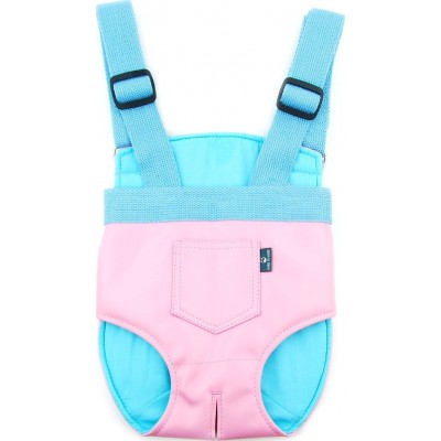 23,99 € Free Shipping | Large (L) Pet Bags & Handbags Pet carrier. Adjustable backpack. Outdoor and travel pet carrier Pink and Sky blue