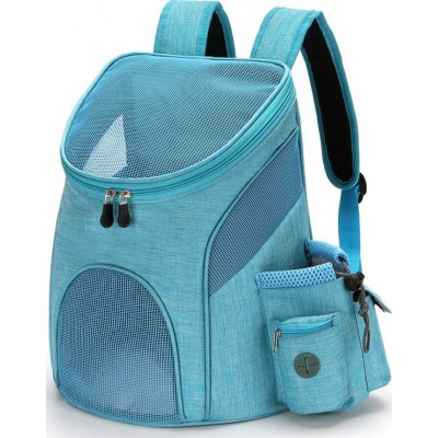 27,99 € Envío gratis | Pequeño (S) Bolsos y mochilas Bolsa de malla portátil para transporte de mascotas. Mochila transpirable. Plegable. Gran capacidad Azul