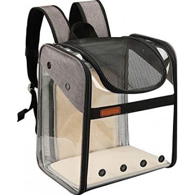 48,99 € Envio grátis | Transportadores e carrinhos Bolsa para animais de estimação com alça de ombro dupla. Respirável Mochila para cães e gatos