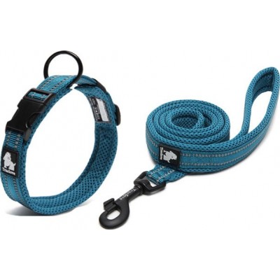 16,99 € Envoi gratuit | Boîte de 2 unités Moyen (M) Colliers Collier pour chien réglable en nylon. Rembourré. Col réfléchissant