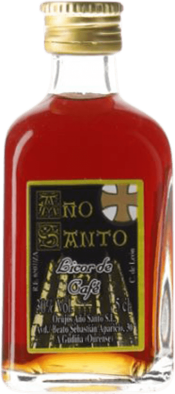 89,95 € | Licores Año Santo Aguardientes Galicia España Botellín Miniatura 5 cl Café