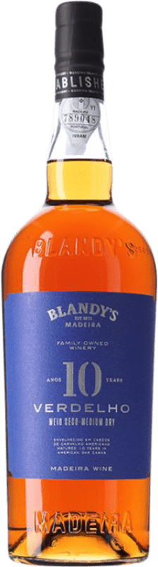 Envoi gratuit | Vin Blanc Blandy's Madeira I.G. Madeira Madère Portugal Verdejo 10 Ans 75 cl