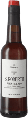 115,95 € | Креплёное вино Barbadillo San Roberto Bota Única 1/2 Saca 10/21 Amontillado — Амонтиладо D.O. Jerez-Xérès-Sherry Андалусия Испания Palomino Fino Полубутылка 37 cl