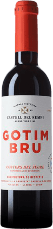 Spedizione Gratuita | Vino Rosso Castell del Remei Gotim Bru D.O. Costers del Segre Catalogna Spagna Mezza Bottiglia 37 cl
