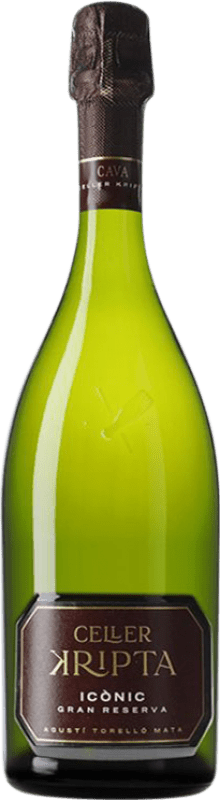 免费送货 | 白起泡酒 Agustí Torelló Celler Kripta Icònic Corpinnat 加泰罗尼亚 西班牙 Macabeo — 马卡贝奥, Xarel·lo — 哈雷洛, Parellada — 帕雷利亚达 75 cl