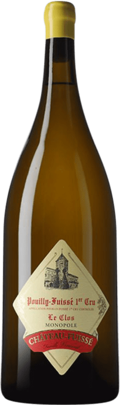 Spedizione Gratuita | Vino Bianco Château Fuissé Le Clos 1er Premier Cru A.O.C. Pouilly-Fuissé Borgogna Francia Chardonnay Bottiglia Magnum 1,5 L