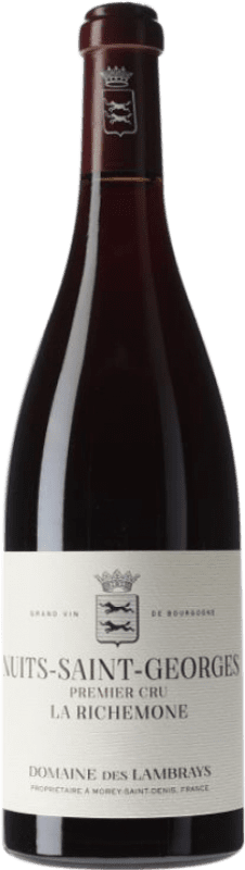 Бесплатная доставка | Красное вино Clos des Lambrays Le Richemone 1er Premier Cru A.O.C. Nuits-Saint-Georges Бургундия Франция 75 cl