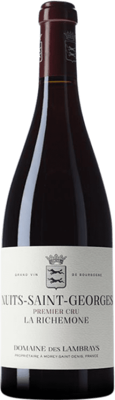 Spedizione Gratuita | Vino Rosso Clos des Lambrays Le Richemone 1er Premier Cru A.O.C. Nuits-Saint-Georges Borgogna Francia 75 cl