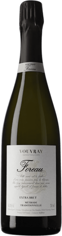 送料無料 | 白のスパークリングワイン Clos Naudin Méthode Extra Brut — エクストラ・ブリュット 伝統的 ロワール フランス Chenin — シュナン 75 cl