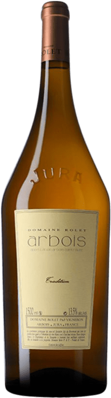 Бесплатная доставка | Белое вино Domaine Rolet Традиционный A.O.C. Arbois Jura Франция Chardonnay — Шардоне, Savagnin — Саваньен Бутылка Магнум 1,5 L