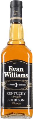 Bourbon Whisky Marie Brizard Evan Williams Black Kentucky Black — Edition Schwarz 1 L