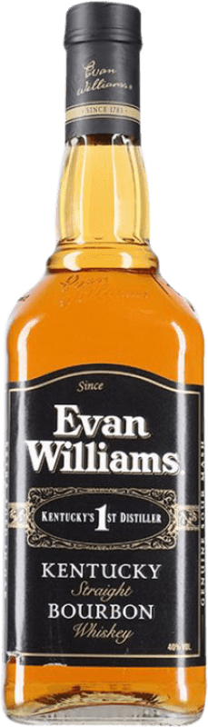 25,95 € | Bourbon Whisky Marie Brizard Evan Williams Black Black Edition Kentucky United States 1 L