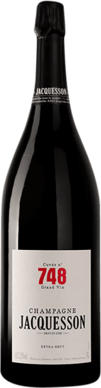 送料無料 | 白のスパークリングワイン Jacquesson 748 Cuvée A.O.C. Champagne シャンパン フランス ジェロボアム・ダブルマグナムボトル 3 L