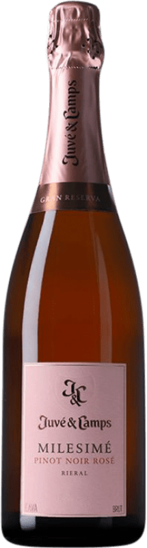 42,95 € | Розовое игристое вино Juvé y Camps Millésimé, Rosé — Розе D.O. Cava Каталония Испания Pinot Noir — Пино Нуар 75 cl