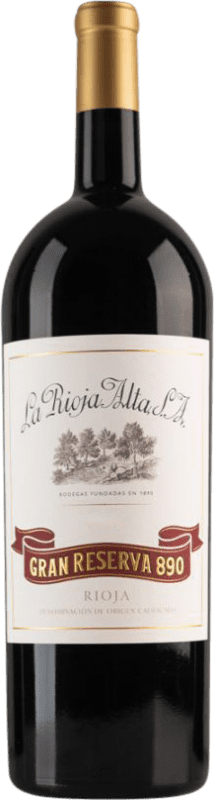 2 283,95 € | Красное вино Rioja Alta 890 Отбор, Особый Гран Резерва D.O.Ca. Rioja Ла-Риоха Испания Tempranillo — Темпранильо Бутылка Иеробоам Двойной Магнум 3 L
