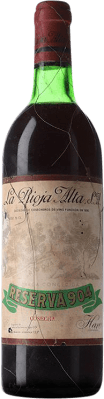 301,95 € Envio grátis | Vinho Tinto Rioja Alta 904 Grande Reserva 1968 D.O.Ca. Rioja