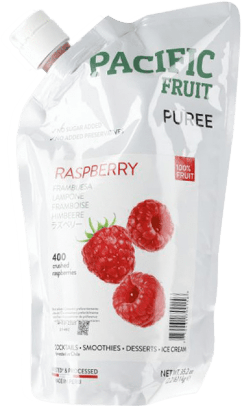 Бесплатная доставка | Фруктовое пюре коктейля Pacific Fruit Испания 1 L Frambuesa — Малина