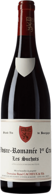 Envoi gratuit | Vin Rouge Rene Cacheux Les Suchots 1er Premier Cru A.O.C. Vosne-Romanée Bourgogne France 75 cl