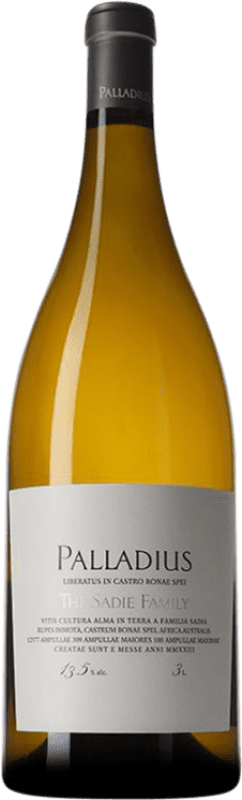 589,95 € | White Wine The Sadie Family Palladius W.O. Swartland Swartland South Africa Garnacha — Grenache, Viognier, Palomino Fino, Verdejo, Chenin, Grillo, Clairette, Assyrtiko, Colombard Jéroboam-Double Magnum Bottle 3 L