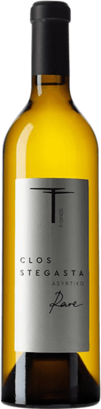 Бесплатная доставка | Белое вино T-Oinos Clos Stegasta Rare — Редкий Греция Assyrtiko — Ассиртико 75 cl