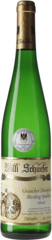 Spedizione Gratuita | Vino Bianco Willi Schaefer Graacher Domprobst Nº 13 Spätlese — VT Vendemmia Tardiva V.D.P. Mosel-Saar-Ruwer Mosel Germania Riesling 75 cl