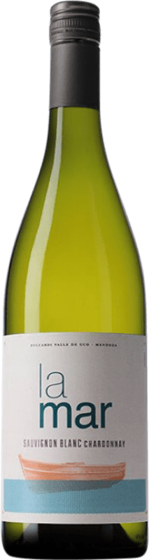 Бесплатная доставка | Белое вино Zuccardi La Mar Sauvignon Blanc Chardonnay I.G. Mendoza Мендоса Аргентина Chardonnay — Шардоне, Sauvignon — Совиньон 75 cl