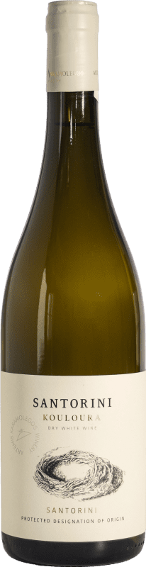 Free Shipping | White Wine Artemis Karamolegos Kouloura P.D.O. Santorini Santorini Greece Assyrtiko, Athiri 75 cl
