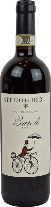 免费送货 | 红葡萄酒 Attilio Ghisolfi D.O.C.G. Barolo 皮埃蒙特 意大利 Nebbiolo — 内比奥罗 75 cl