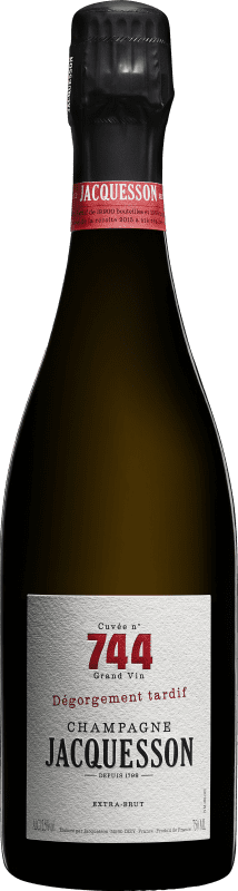 Spedizione Gratuita | Spumante Bianco Jacquesson 744 Cuvée, VT Vendange Tardive — Vendemmia Tardiva A.O.C. Champagne champagne Francia Pinot Nero, Chardonnay, Pinot Meunier 75 cl