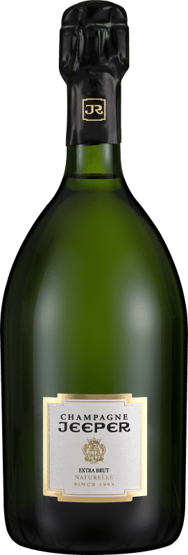 83,95 € Spedizione Gratuita | Spumante Bianco Jeeper Naturelle Extra Brut A.O.C. Champagne