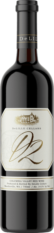 免费送货 | 红葡萄酒 DeLille Cellars D2 Washington 美国 Merlot — 梅洛, Cabernet Sauvignon — 赤霞珠, Cabernet Franc — 品丽珠, Malbec — 马尔贝克, Petit Verdot 75 cl