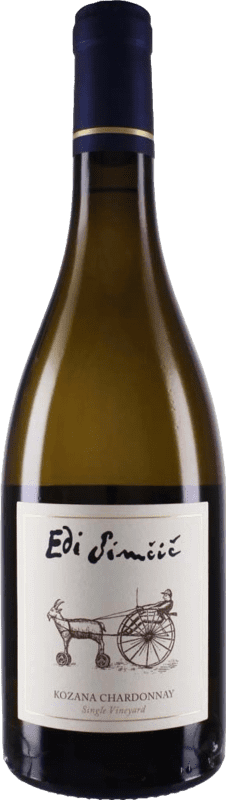 Envoi gratuit | Vin Blanc Edi Simcic Kozana I.G. Primorska Goriška Brda Slovénie Chardonnay 75 cl