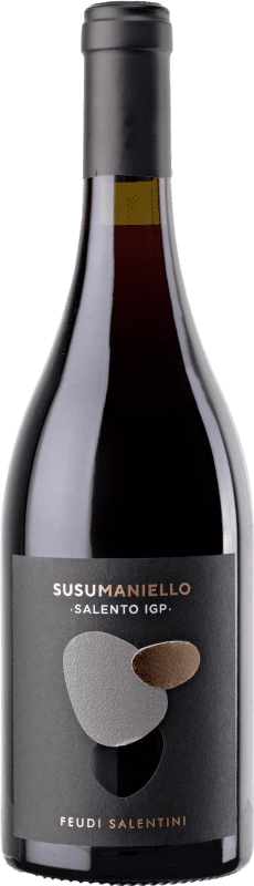 Envío gratis | Vino Tinto Feudi Salentini Puglia Italia Susumaniello 75 cl