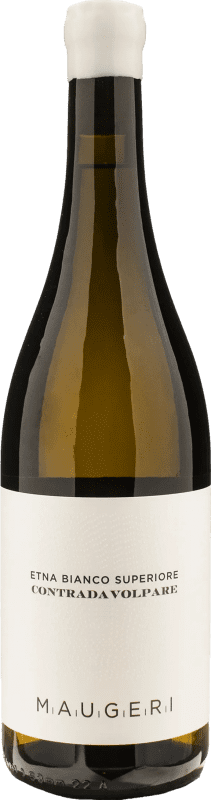 Envío gratis | Vino Blanco Maugeri Contrada Volpare Superiore — Superior D.O.C. Etna Sicilia Italia Carricante Organic — Ecológico 75 cl
