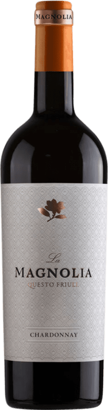 Envio grátis | Vinho Branco La Magnolia Itália Chardonnay 75 cl