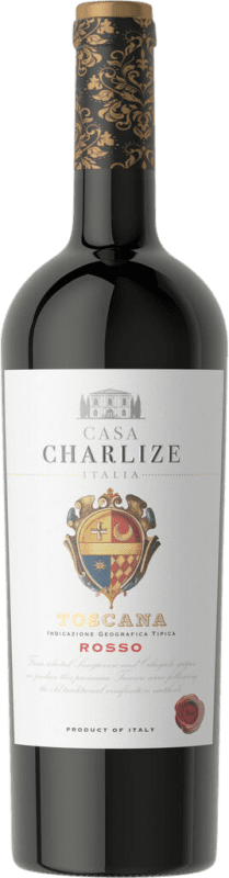 12,95 € Spedizione Gratuita | Vino Rosso Casa Charlize I.G.T. Toscana